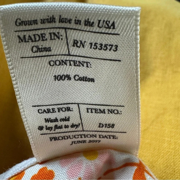 Girl’s Wild Flowers Laverne yellow dress size 10 - Picture 8 of 8